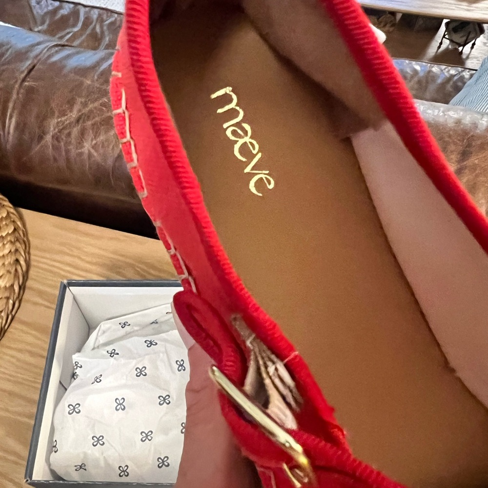 Maeve Espadrille Mary Jane Flats from Anthro - Picture 4 of 6